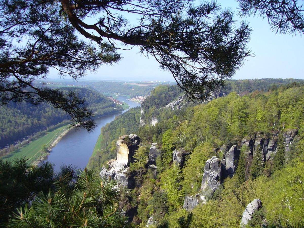 Ferienwohnung "Am Kirchsteig" Kurort Gohrisch Exterior foto